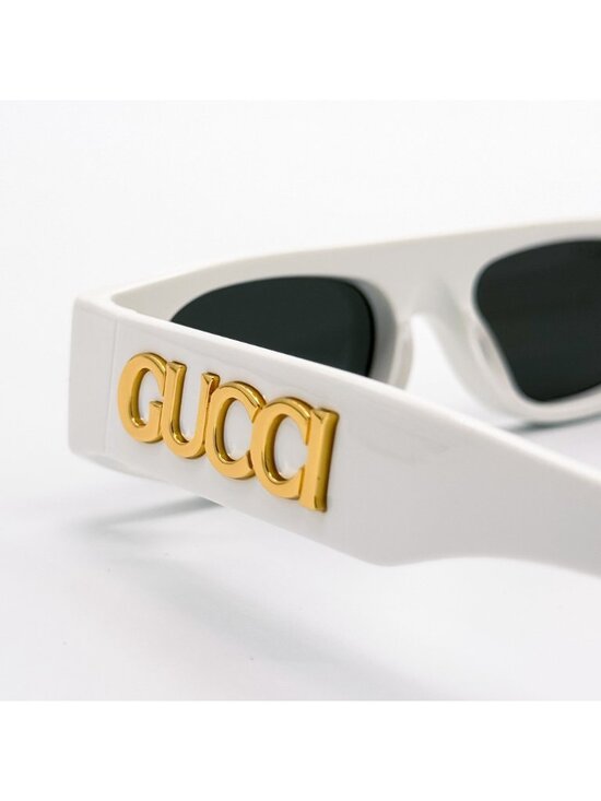NEW GUCCI SUNGLASSES GG1771S 002 SQUARE WHITE WOMEN EYEWEAR GUCCI main image 7